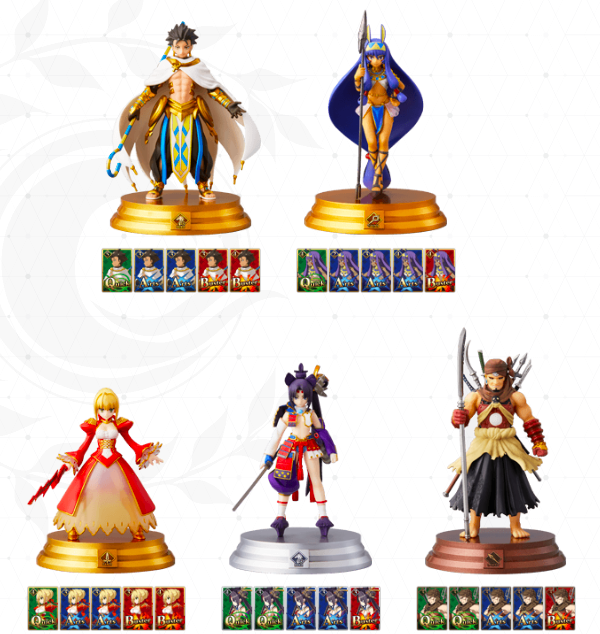 Fate Grand Order Duel Collection Figure 第４弾ラインナップ発表 1月発売予定 ゲーム解説動画も公開中 Broad ボードゲームマガジン