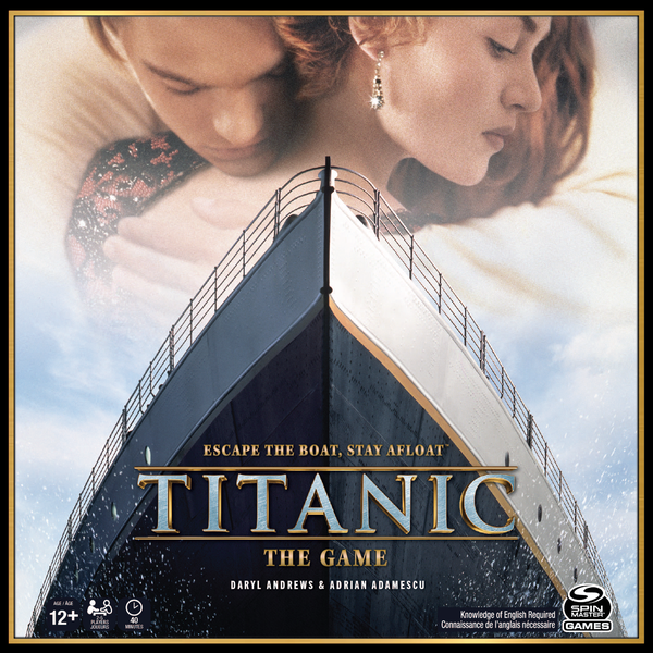 映画 タイタニック がボードゲーム化 沈みゆくタイタニック号で多くの人々を救うことを目指す対戦ゲーム Titanic The Game 発売決定 Broad ボードゲームマガジン