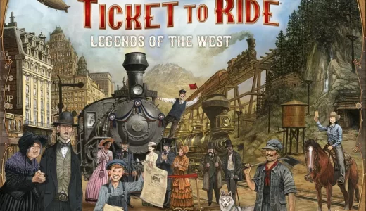 【ニュース】19世紀後半のアメリカ鉄道会社を率いて12のストーリーを遊ぶレガシーゲーム『チケット・トゥ・ライド・レガシー：西部開拓記』が発売決定
