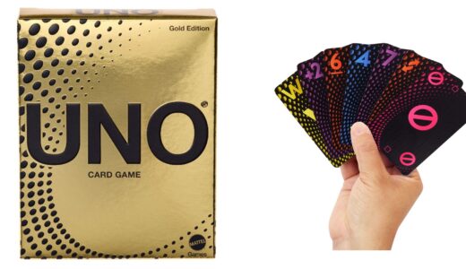 『UNO』の特別仕様「ウノ ゴールド」12月27日発売！　箔押しブラックカードでホリデーや年末年始を華やかに