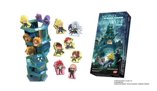 スクウェア・エニックス『ファイナルファンタジーVII　神羅ビルを登れ』～グラグラ揺れるビルをクラウドが駆け上がる！ 名作バランスゲームがFF版となって登場、11月6日発売予定