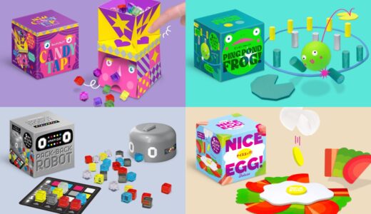 手のひらサイズで5分盛り上がる！　ittenのCUBEシリーズ最新4作がゲムマ2026春に登場!! 4月24日には体験イベントも開催